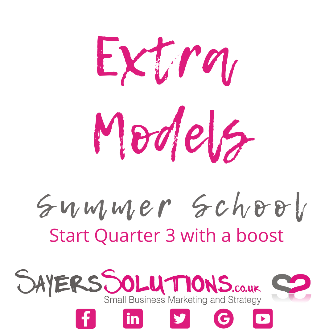 Sayers Solutions Summer School - extra models
